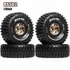 1.9-Inch Metal Off-Road Big Foot Car Tire for 1:10 RC Crawler