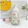 Rabbit Child Cartoon Crossbody Bag Outdoor Leisure Fashion Canvas Bag Shoulder