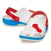 Crocs Аксессуары-бантики Hello Kitty Нескользящие и износостойкие детские сандалии Белая детская модель