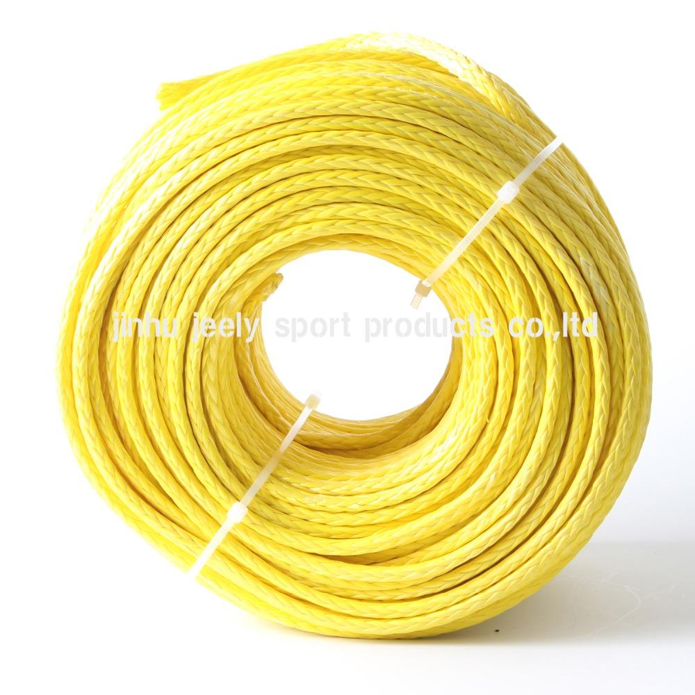 9mm 3/8'' 7160KG 10M UHMWPE Braid Marine Winch Rope