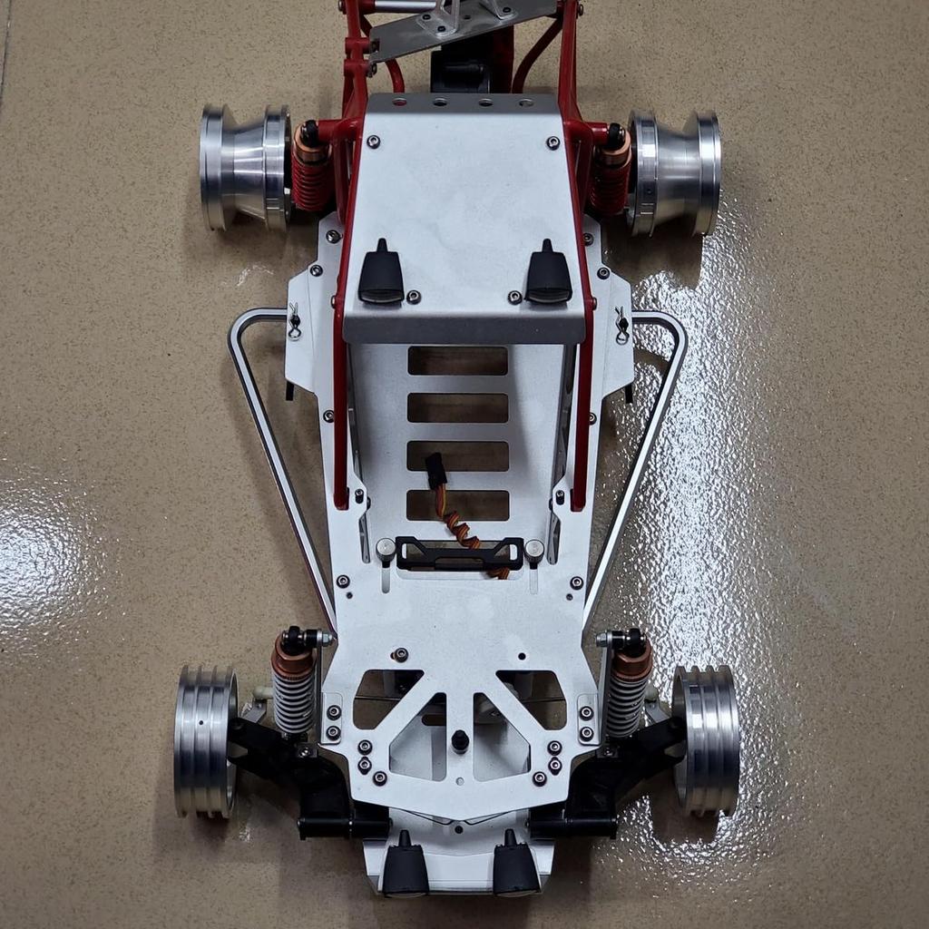 OP Parts Front Bumper with Aluminum Fog Lamps for Tamiya Wild One Off Roader