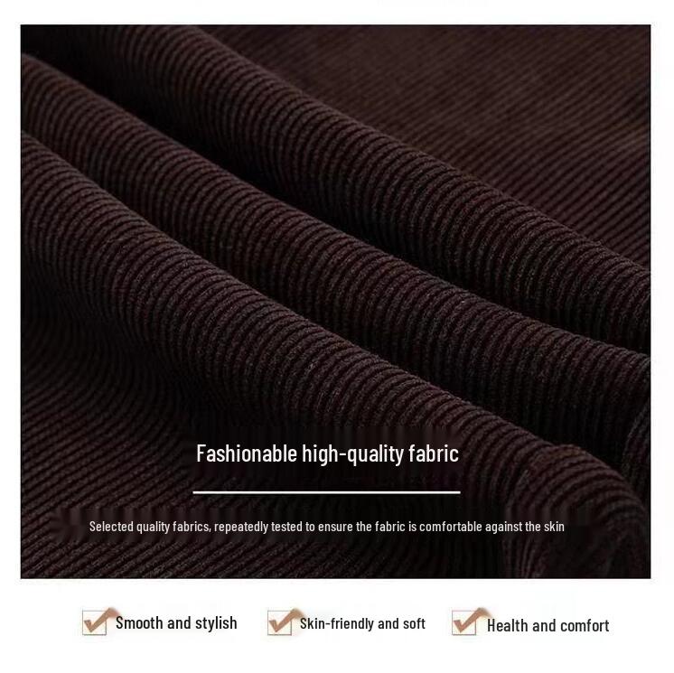 Autumn Winter Women's High-Waisted Corduroy Chenille Harem Pants Lantern Pants Loose Fit