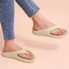 Comwarm Thick Sole Flip Flops For Women And Men Summer Yoga Mat Outdoor Beach Thong Sandals For Shower Non-Slip Soft Slippers