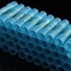100X Car SUV 16-14AWG Heat Shrink Wire Crimp Connectors Terminal Blue Waterproof