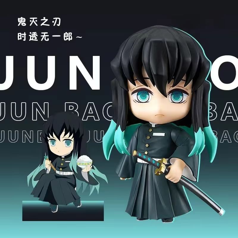 Клинок, рассекающий демонов, 10 см, Токито Муичиро, Канродзи Мицури, шарнирная ПВХ фигурка, модель, настольное украшение, игрушки для мальчиков, забавный подарок