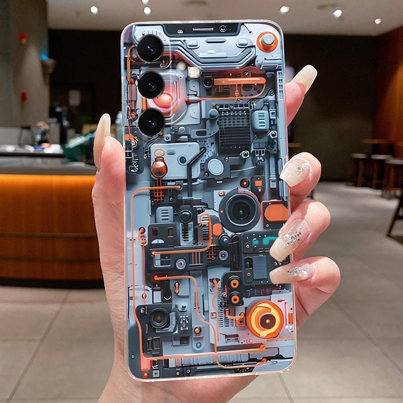Clear Case For Samsung Galaxy S26 Ultra Plus Edge Luxury Cute Cool Boys Girls Silicone Soft Case For Samsung S26 Edge Back Cover