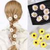 6Pcs Headwear Small Flower Hairpins Cute Daisy Side Hairpin New BB Hair Clips  Girls