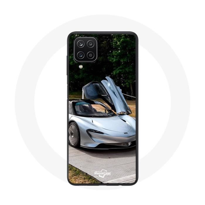 Чехол для Samsung Galaxy A42 5G Формула 1 McLaren Автомобиль Серый
