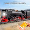 MOULD KING MOC The QJ Steam Locomotives Remote Control Train Building Blocks Bricks Kids Educational DIY Toys Christmas Gifts