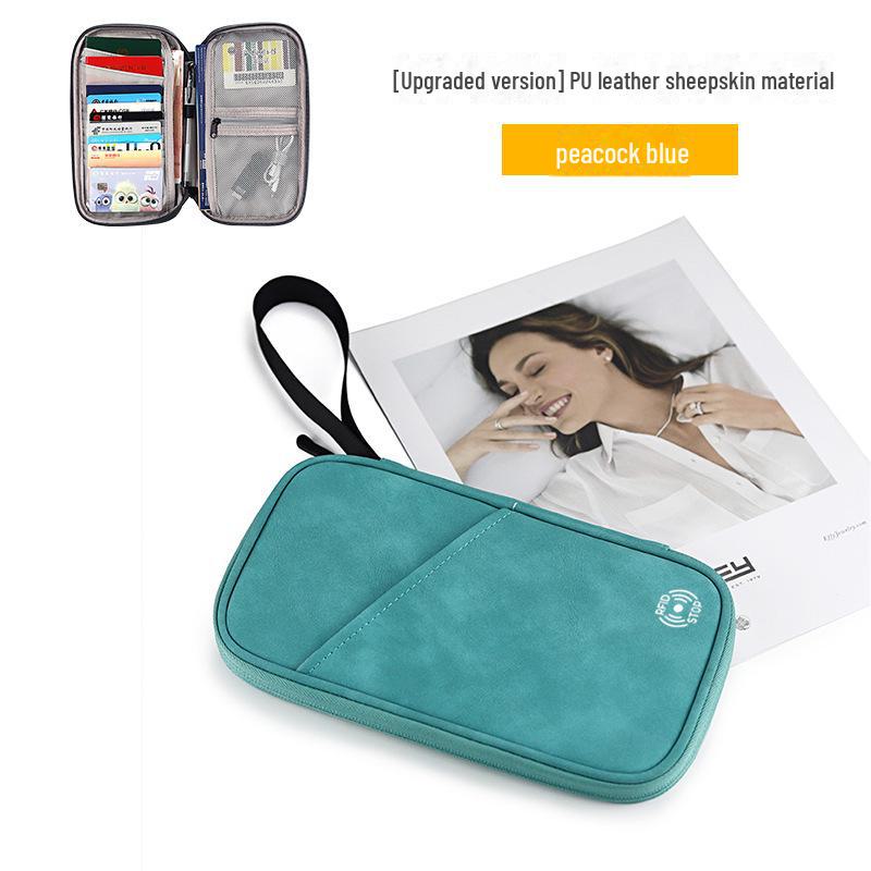 RFID Blocking Multi-Function Passport and ID Holder
