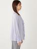 Женская блузка с воланами спереди, 2-сторонняя, washable by hand, 221100028, Лавандовый, Один размер