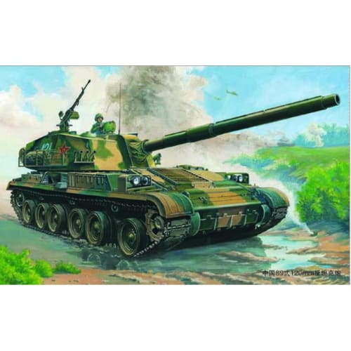 Trumpeter 1/35 Scale Chinese People's Liberation Army Type 89 120mm Self-Propelled Anti-Tank Gun (PTZ-89)