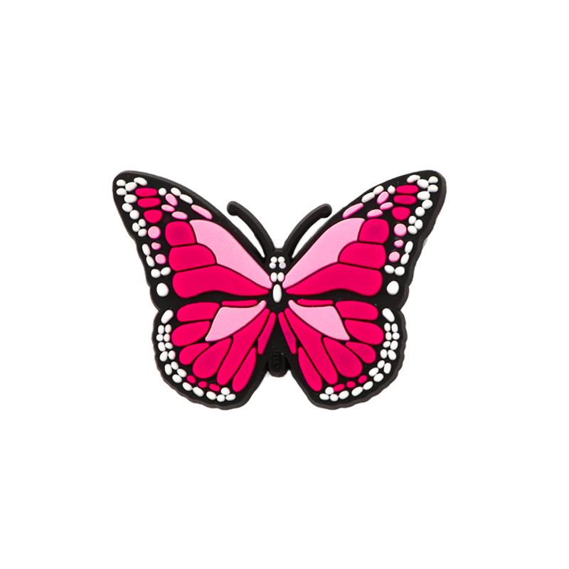 Новые 1 шт. Шармы для обуви в виде бабочек Летние украшения для обуви Джинсы для девочки мальчика Дизайнерские женские аксессуары для обуви Шармы-пины для обуви