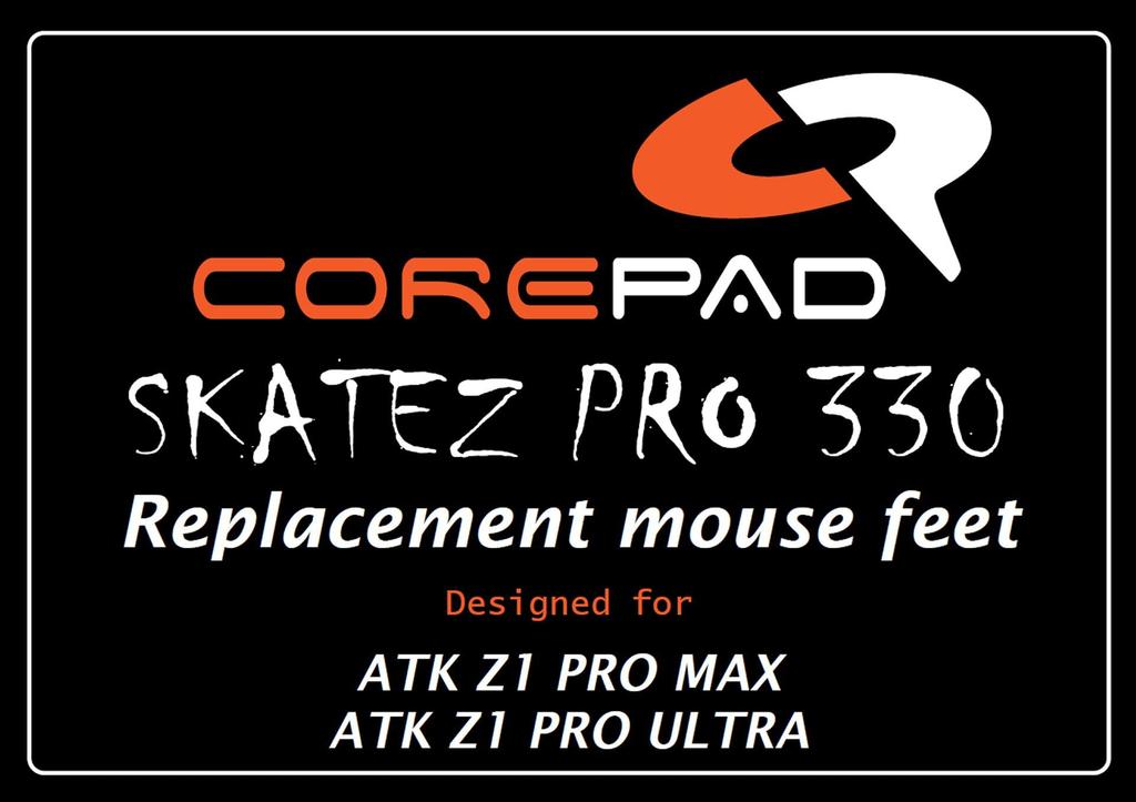 Corepad Skatez PRO ATK Blazing Sky Z1 PRO Blazing Sky Z1 ULTRA Ножки для мыши 2 комплекта MAX/ATK PTFE100%