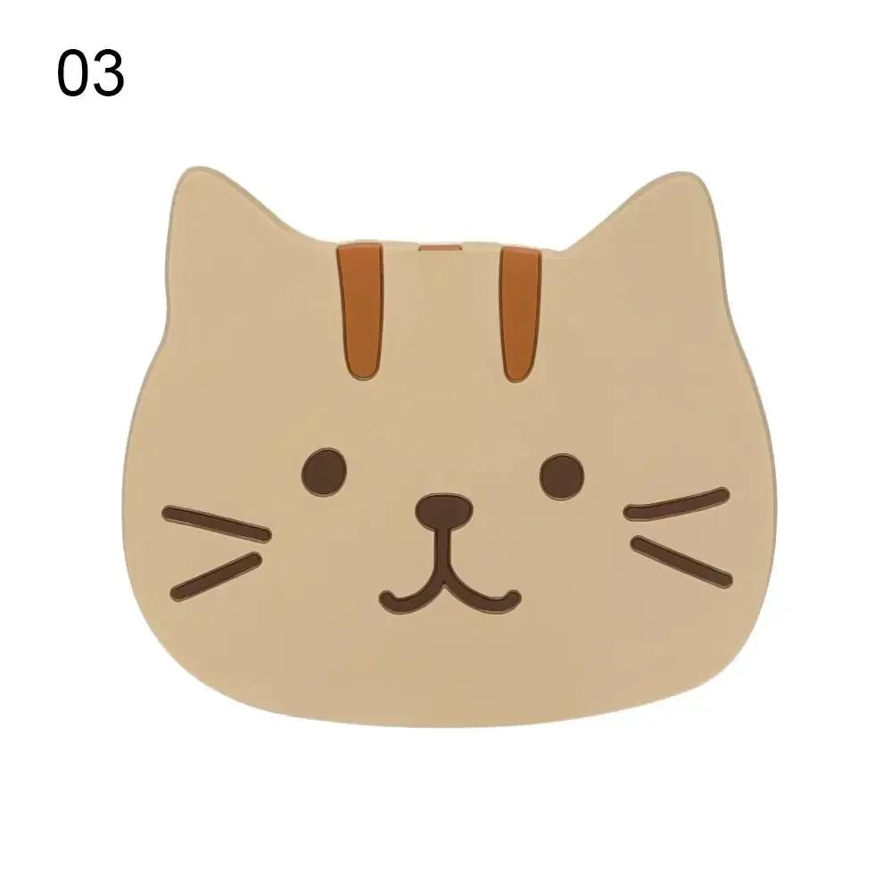 Cartoon Cat Shaped Silicone Dining Table Placemat Coaster Kitchen Accessories Mat Cup Mug Heat-resistant Animal Coffee Drink Pad
