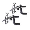 Guitar Hanger, Wall-Mounted Hook for Nets, Racks, Storage, Stands, and Interior Use, Total Length 10cm (Set of 2)