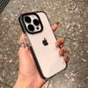 Luxury Transparent Shockproof Case For 11 12 13 14 15 16 Plus Pro Max X XS XR Clear Fluorescent Neon Bumper Armor Cover