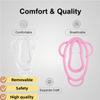 Pink Chastity Cage Clip Sissy Ascetic Chastity Device Lightweight Rooster Cage Anti-cheating Urethral Chastity Device Sex Toy18+