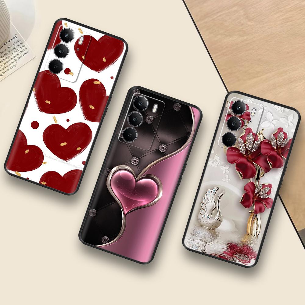 Для Realme 14x 5G Чехлы для телефонов Забавная защита камеры Мягкая жидкая силиконовая задняя крышка для Oppo Realme C75 4G realmeC75 Fundas