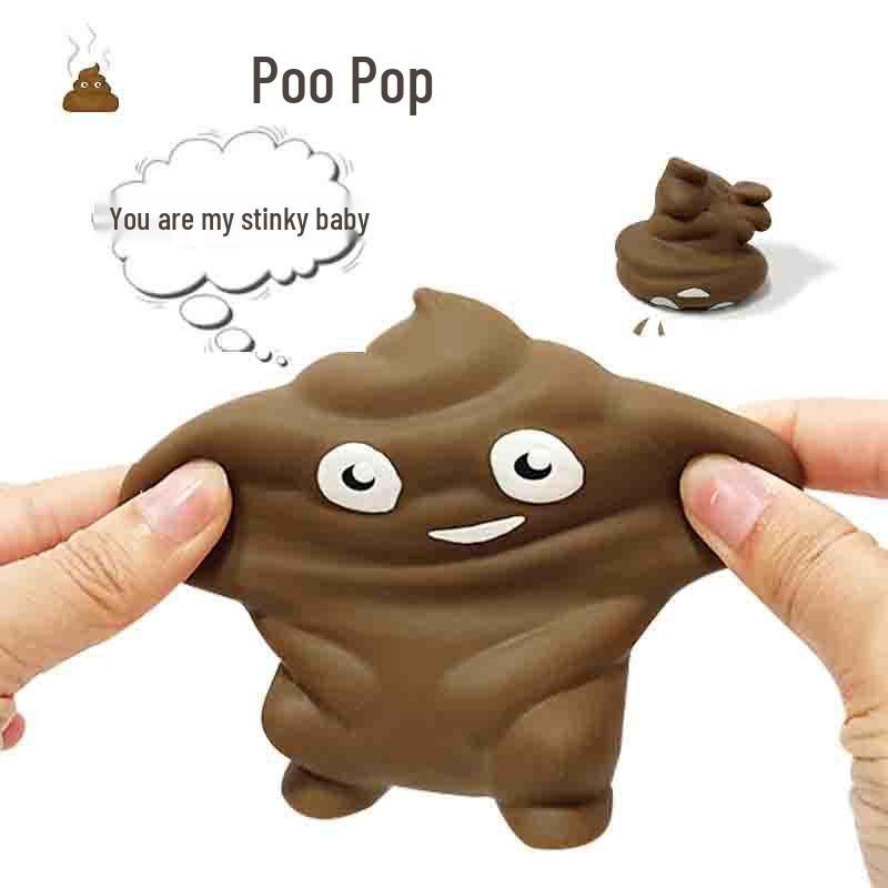 Funny Poop Stinky Baby Squeeze Toy - Hilarious Gift for Anxiety Relief and Birthday Pranks