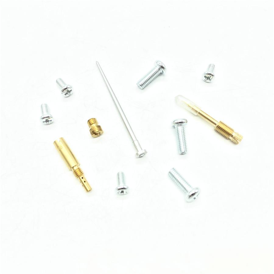 Ремкомплект карбюратора Игла жиклера Игольчатый клапан поплавка Прокладка Уплотнительное кольцо Набор для переборки Для 80-83 GS850 GS850g GS850gl GS850gt