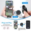 Беспроводной петличный микрофон PULUZ для iPhone/iPad, 8-контактный приемник (черный)