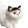 Милые Миниатюрные Фигурки Кошек Симуляция Подарок на День Рождения/ Коллекция Поделки Украшение Маленькие Украшения