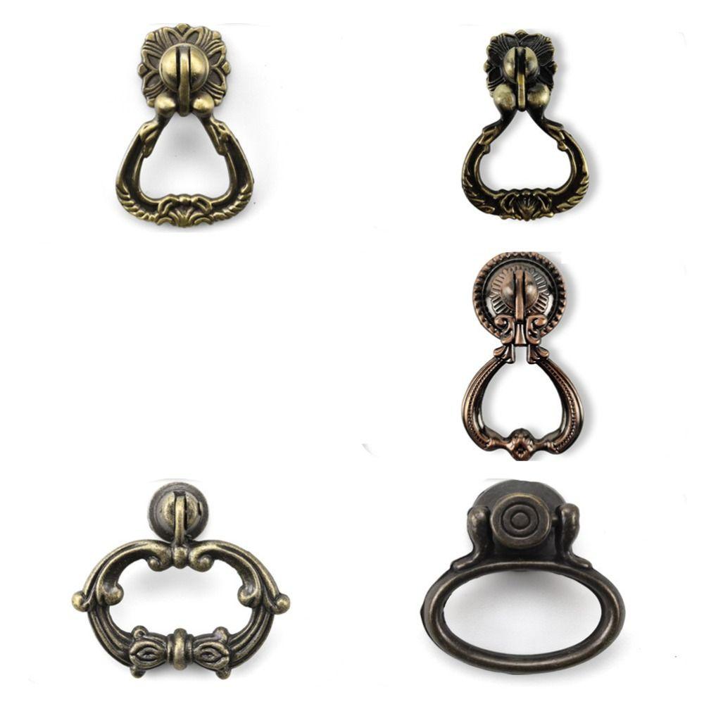 Нежная Континентальная ручка для дверцы шкафа в стиле ретро, фурнитура для мебели, шкаф