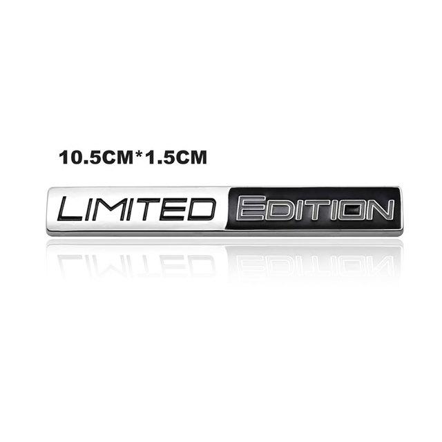 2026 New Style Limted Edition Emblem Metal Car Body Sticker Grille Badge Decoration For 4JHE Toyota VW Hyundai Benz Ford Land Rover