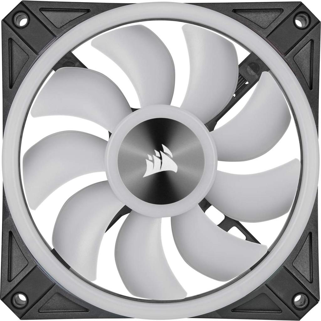 Corsair iCUE QL140 RGB 140mm Dual Fan Kit PWM Compatible PC Case Fan FN1376 CO-9050100-WW