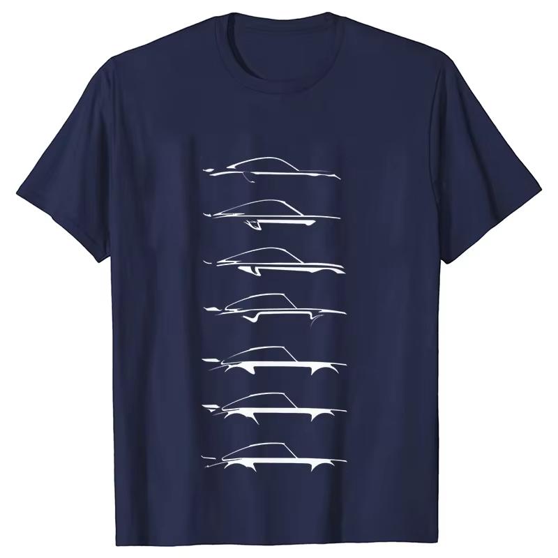 Mens Tshirt Auto Racing Car Design Tshirt Summer Classic Casual Fashion Sports Fitness O Neck Short Sleeve Comfortable Tees