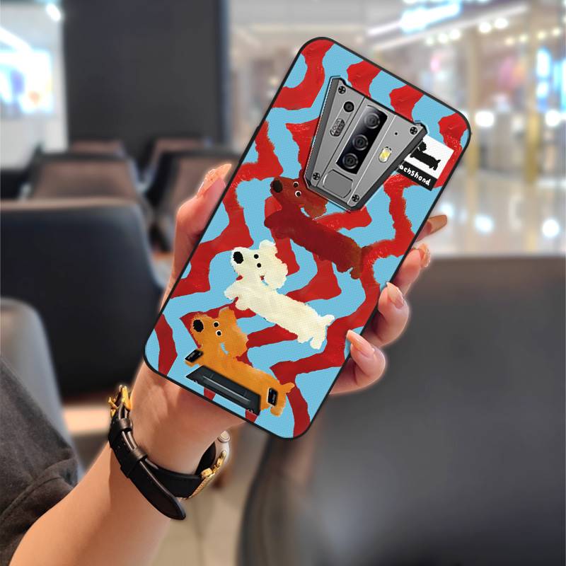 Чехол-карман для телефона Задняя крышка Чехол для телефона для Blackview BV6900 Прочный Модный дизайн Ударопрочный Грязеотталкивающий Мягкий чехол ТПУ