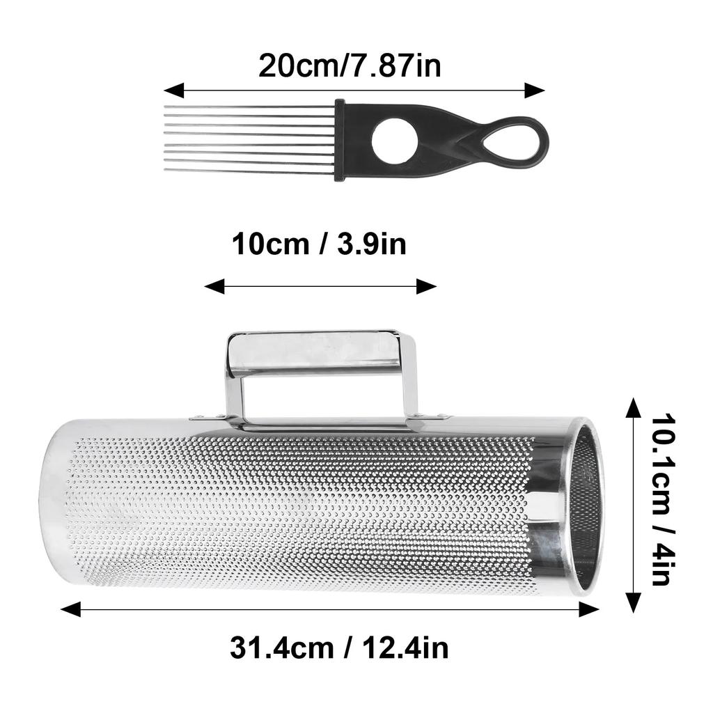 Guiro Shaker Aluminum Orff Percussion Instrument Scraper Music Teaching Aids 4x12in