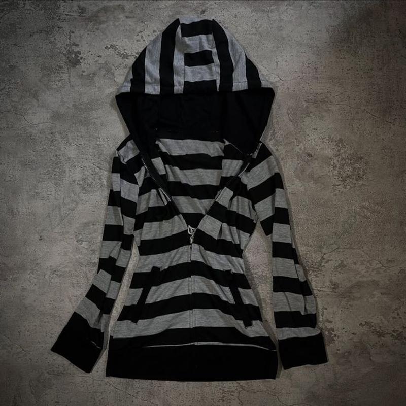 2KWEIRD Модная Милая Повседневная Y2K Толстовка с капюшоном Уличная Мода High street Y2K С длинным рукавом Топ Классическая Минималистичная Одежда Уникальная Хип-хоп