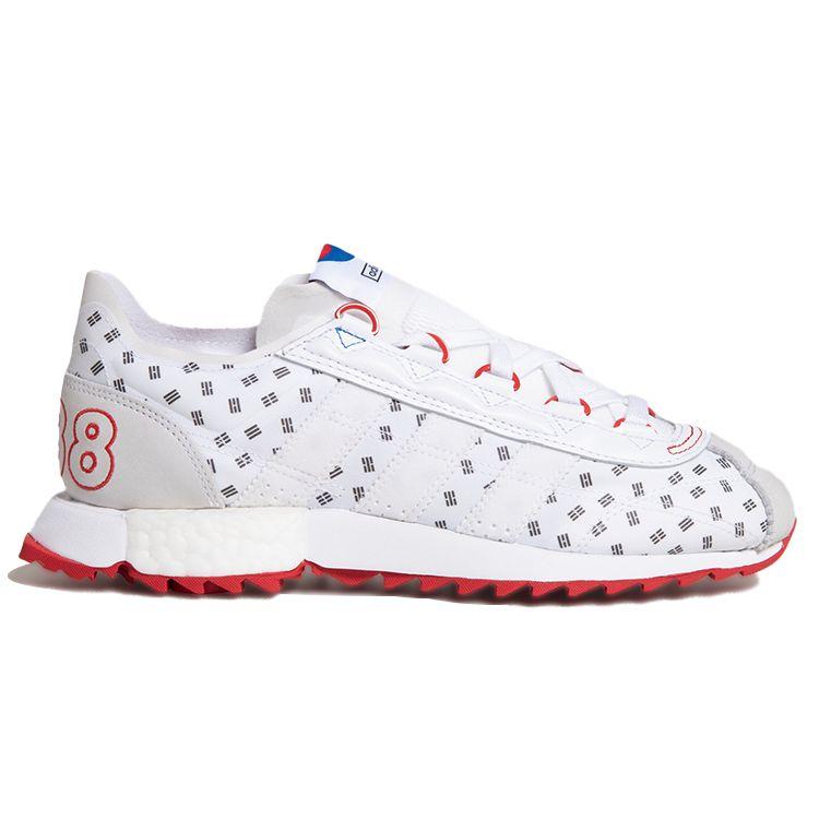 adidas SL 7600 1988 Кроссовки унисекс Белое облако-Белый пышно-красный FX3836