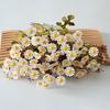 5 Stems Artificial Flowers UV Resistant Fake Wildflowers Faux Floral Arrangements for Wedding Indoor Ourdoor Home Garden Decoration
