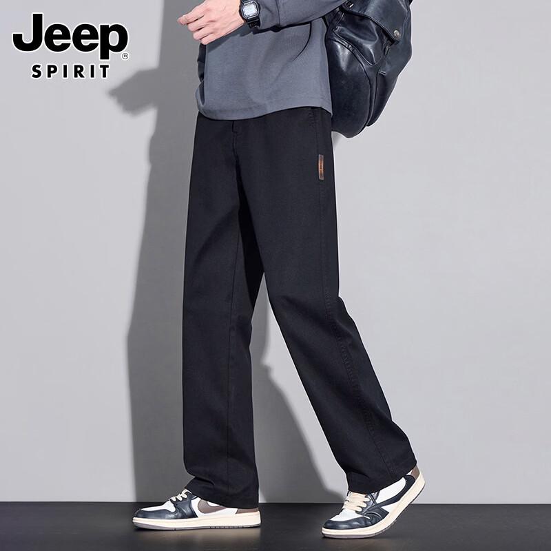 Мужские повседневные брюки JEEP SPIRIT, свободные, прямые, для осени/зимы
