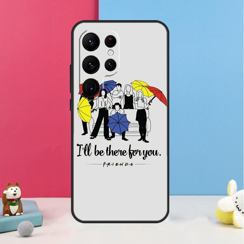 Чехол для телефона Samsung Galaxy S23 S24 Ultra S20 S21 FE Note 10 20 Ultra S8 S9 S10 S22 Plus с изображением из сериала Друзья
