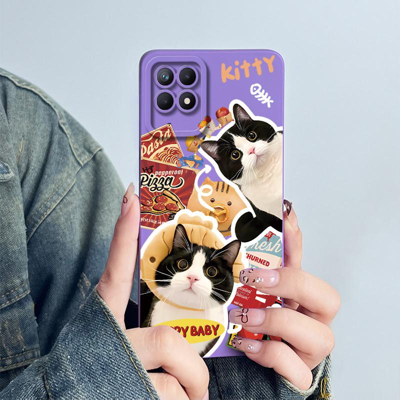Чехол для телефона OPPO Realme 8i 4G RMX3151 RMX3286 Мягкий силиконовый Capa для realme Narzo 50 Милый панда Мультяшный Цветок Funda Чехол