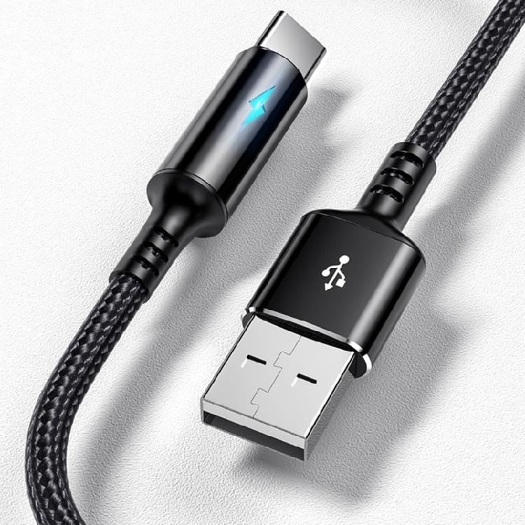 Прочный USB C кабель в нейлоновой оплетке Отличная совместимость Стабильная передача данных