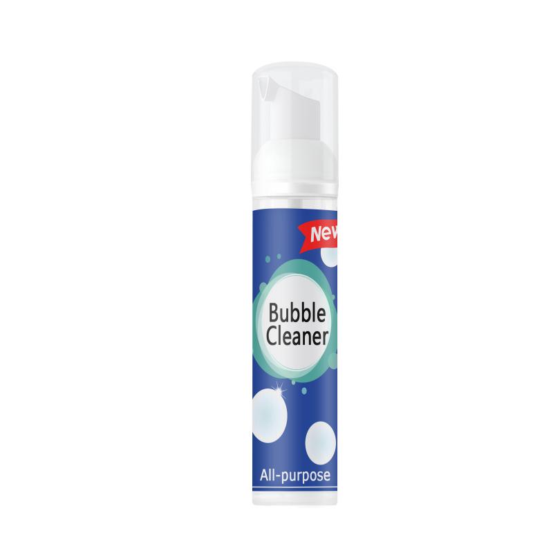 Oil Stain Remover Bubble Cleaner Spray Multi-Purpose Rinse-Free Deep Cleaning for Kitchen Range Hood Home Appliances