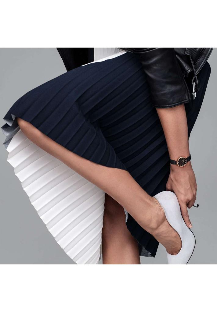 Год импорта Daniel Wellington DW Watch Petite Ashfield 36mm Clock Watch Brand Стильный сетчатый черный розовое золото Подарок для парня и девушки Подарок Простой