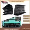 Fits 2014-2019 Chevrolet Corvette C7: Two-Piece Carbon Fiber Rear Lip and Diffuser