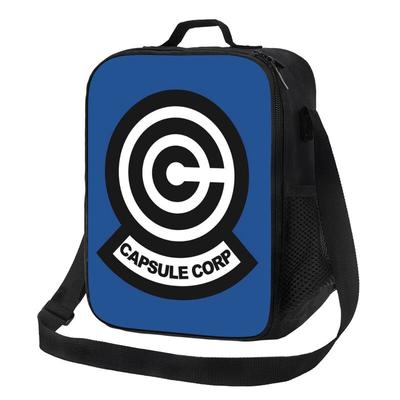 Dragon Capsule Ball Corp Thermal Lunch Bag Reusable Portable Insulated Lunch Box with Adjustable Strap for Work School Picnic
