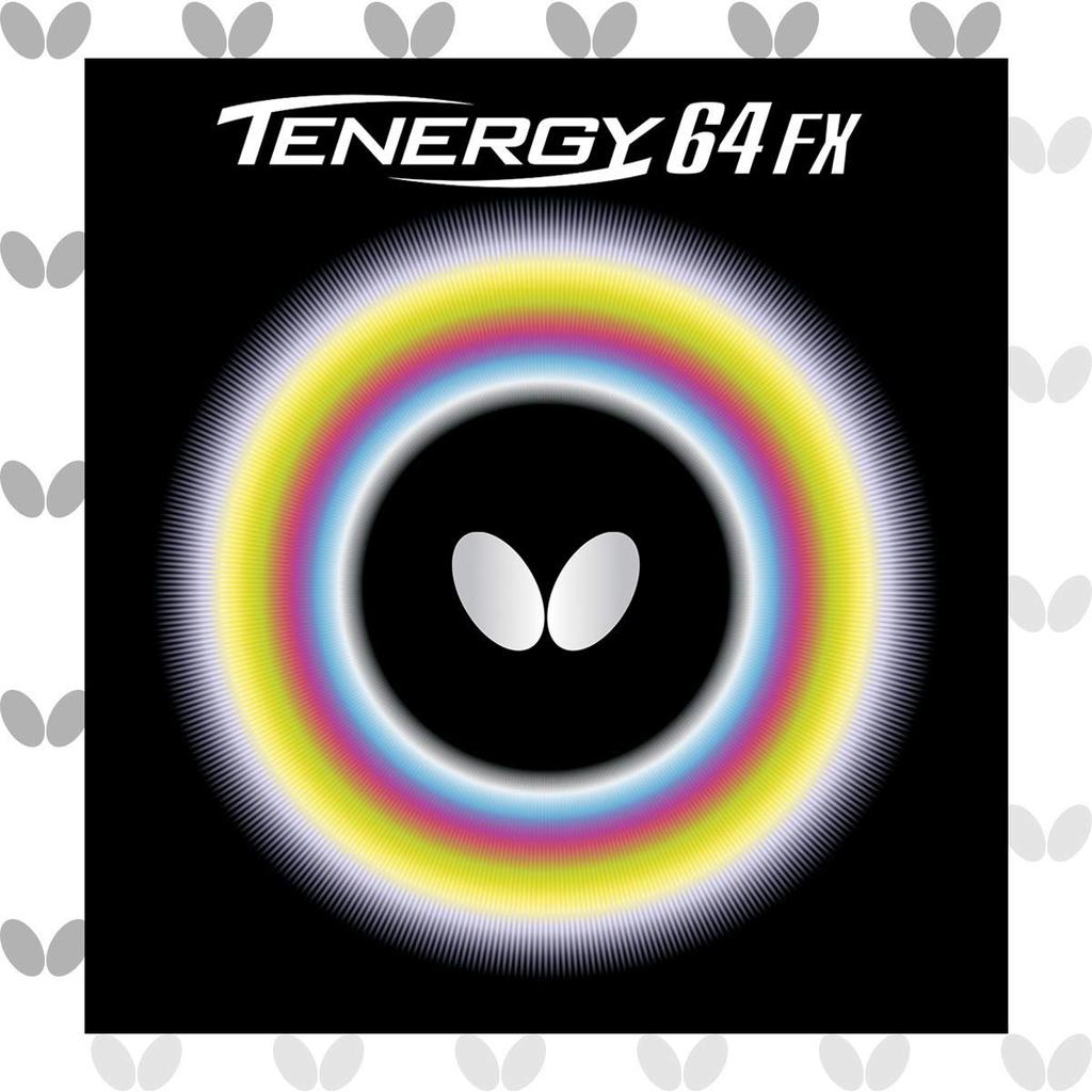 Накладка для настольного тенниса Butterfly Tenergy 64 FX Back Soft Tension 05920 Black Medium (Вращение)