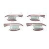 For Haval H6 3rd Gen 2024 2024 Exterior Part Modify Chrome Door Handle Bowl Cover Trim Protective Decorate Sticker Anti-scratch