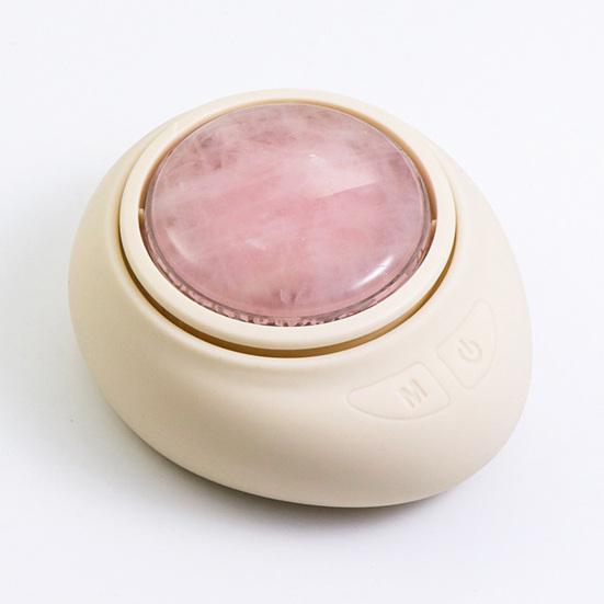 Электрический нефритовый массажер для удаления растяжек и целлюлита для живота, рук, талии, ног, 4 режима, портативное косметическое устройство для упругой и эластичной кожи, способствующее облегчению