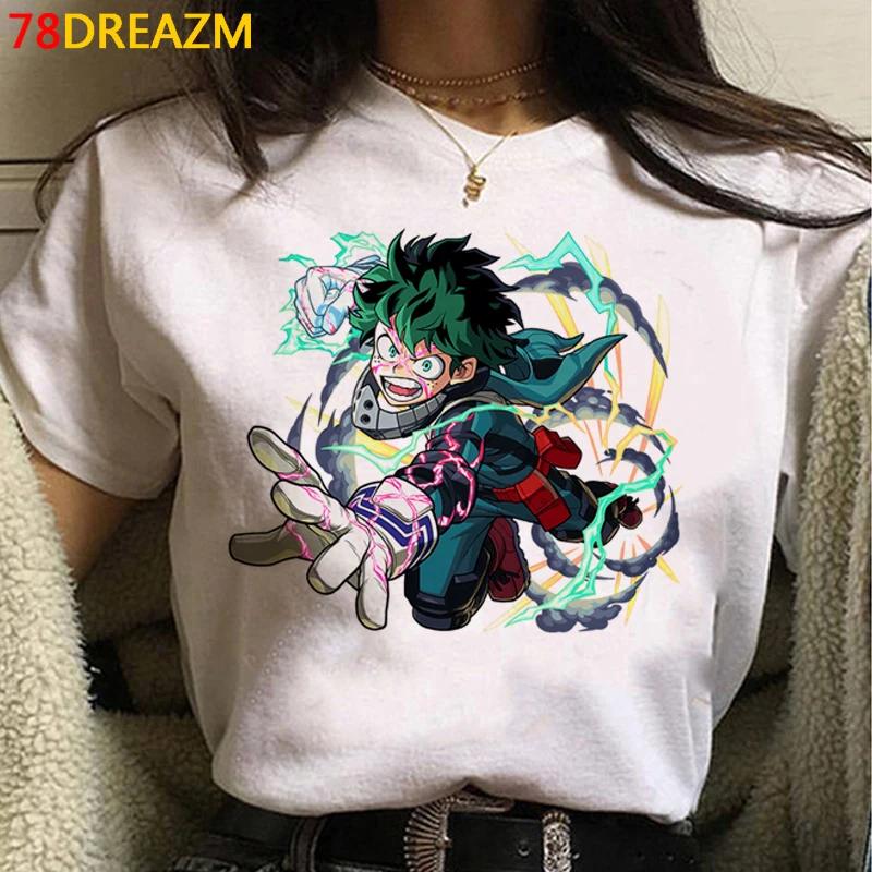 My Hero Academia Top Tees T Shirt Unisex  Harajuku Kawaii Tumblr T-shirt Tshirt  Vintage