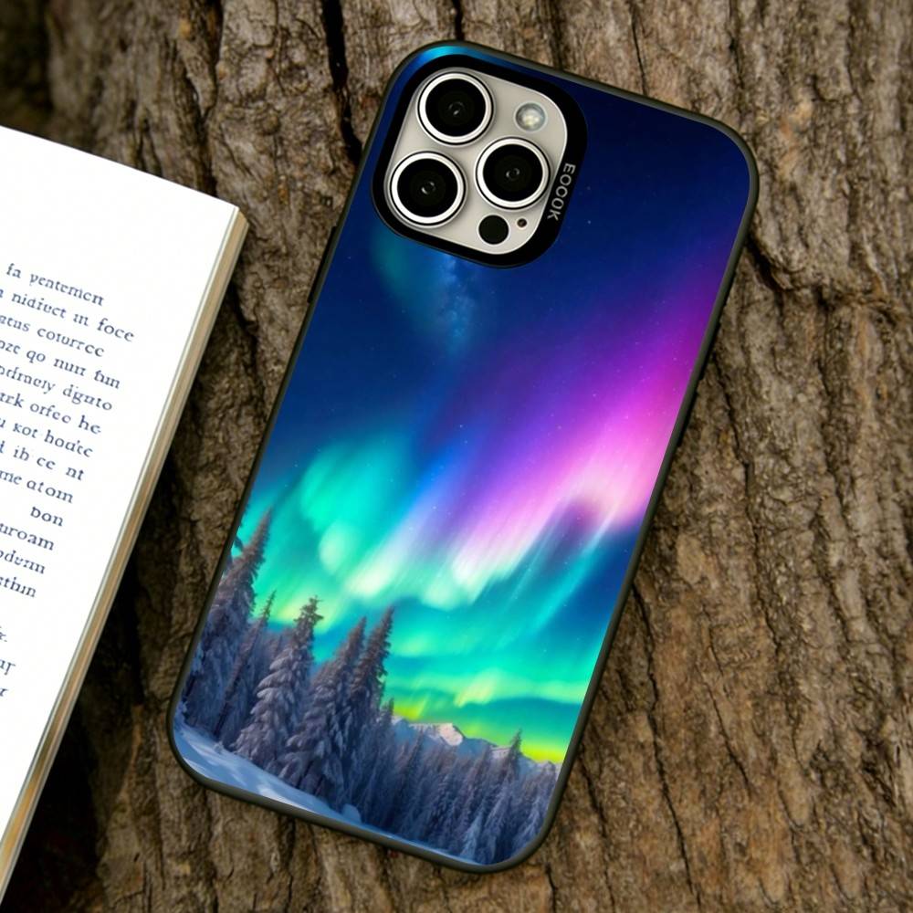 Nameless Phone Case For iPhone 17,16,15,14,13,12,11 Plus,Pro Max,XS,Colorful Silver Phone case Funda Cover