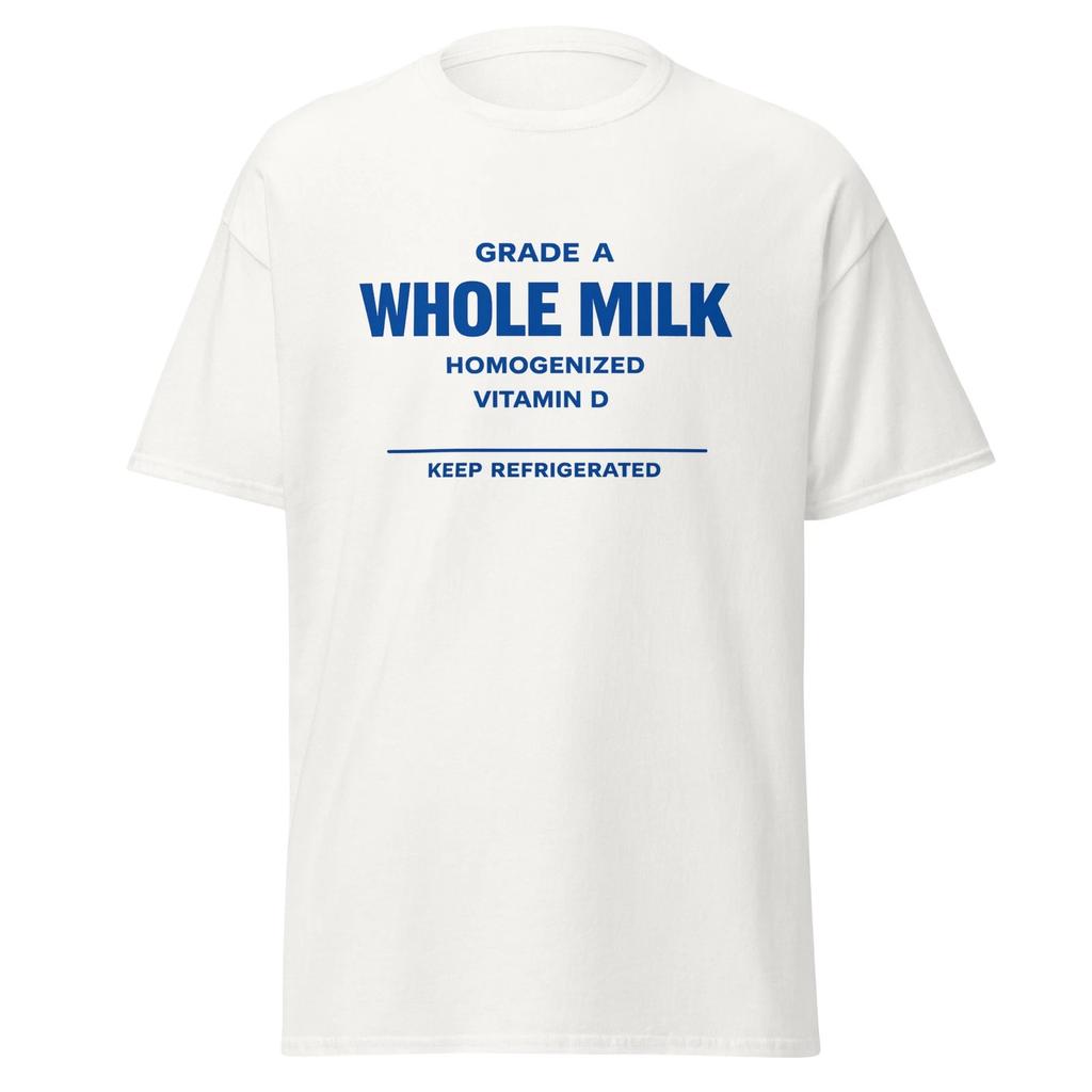 Milk Costume Shirt - Funny Halloween T-Shirt Costume For Foodies, Unisex
